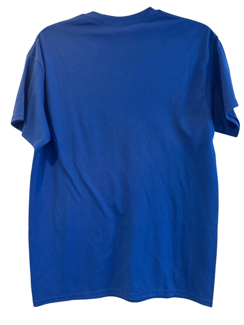 Gildan Royal Blue LOVE Rhinestone Graphic T-Shirt - Short Sleeve Tee, Size M - Picture 4 of 4